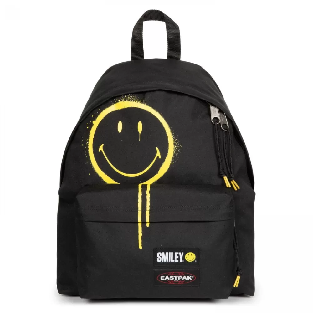 Eastpak Padded Pak'R Smiley® Graffiti Black- School Backpacks