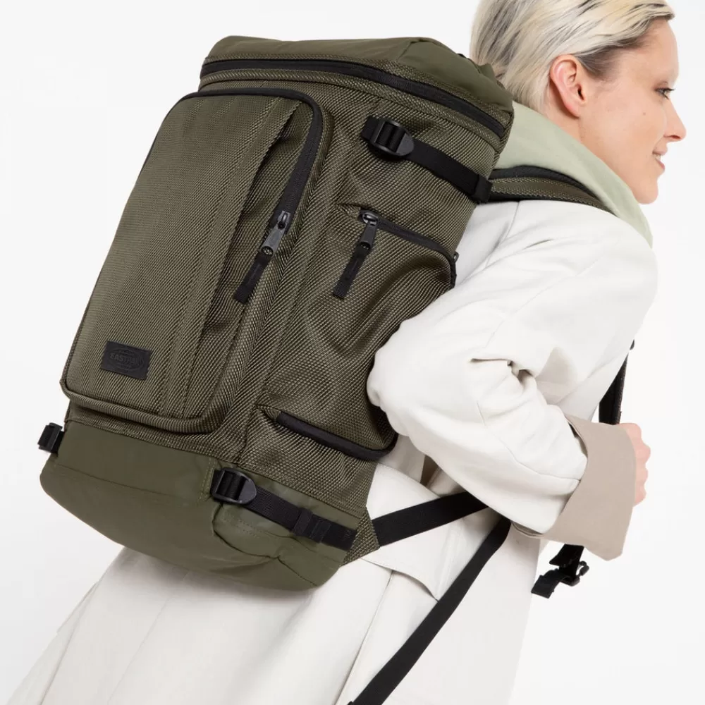 Eastpak Tecum Top Cnnct Khaki- School Backpacks