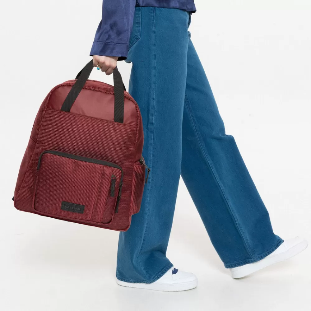 Eastpak Tecum W Cnnct Burgundy- School Backpacks